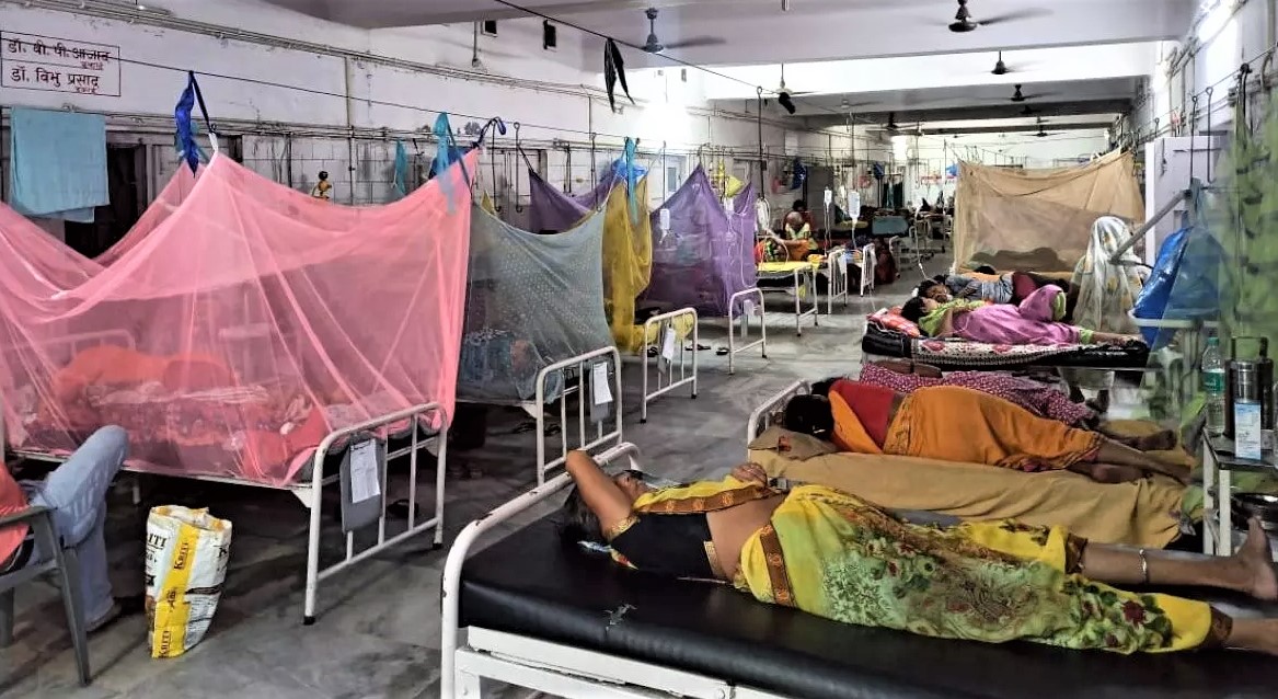مونگیر میں ڈینگو کی صورتحال خوفناک،  مریضوں کی  تعداد 300 کے پار