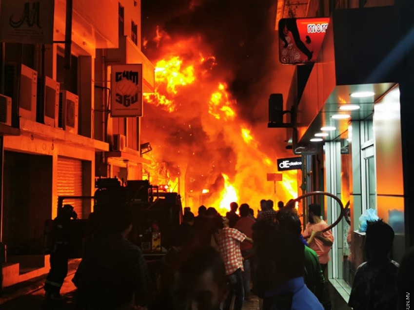 مالدیپ میں آگ لگنے سے 10 لوگوں کی موت، 9 ہندوستانی