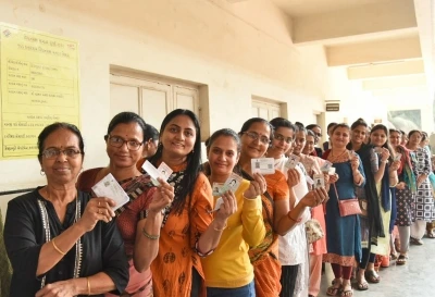 Gujarat Assembly Election:  قبائلی اور دیہی علاقوں کے مقابلے شہری ووٹروں نے کیا15% کم ووٹنگ