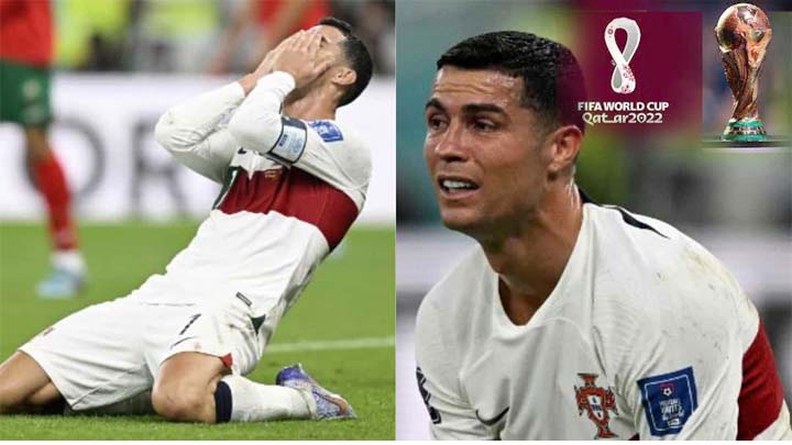 FIFA World Cup2022: شکست کے بعد رونالڈو آنسو بہاتے نظر آئے