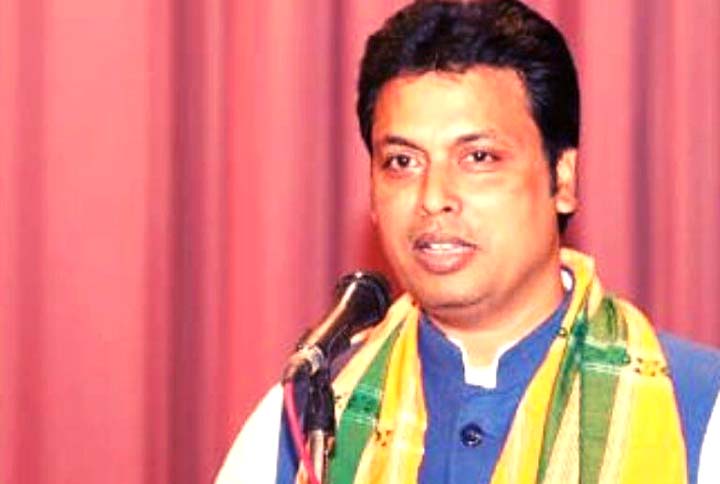 Biplab Deb:تریپورہ کے سابق وزیر اعلیٰ بپلب کمار دیب کے گھر پرحملہ، گاڑیوں کو بھی پہنچایا نقصان