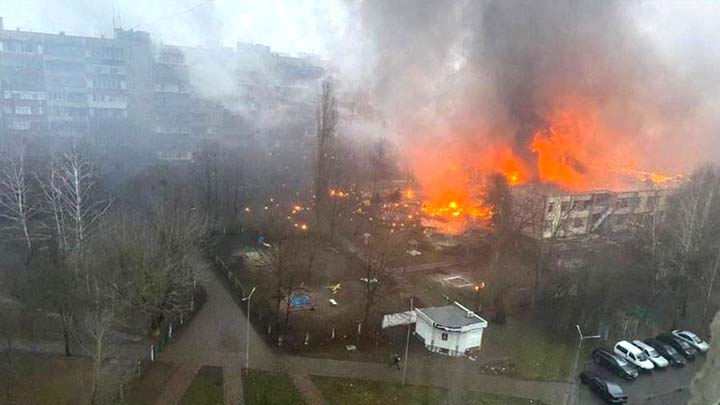 Ukraine Helicopter Crash  : یوکرین میں خطرناک ہیلی کاپٹر حادثہ، وزیر داخلہ سمیت 16 ہلاک