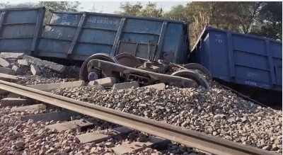 6 coaches of goods train going to Rajasthan derailed in Rohtak: روہتک میں راجستھان جانے والی مال ٹرین کے 6 ڈبے پٹری سے اتر گئے