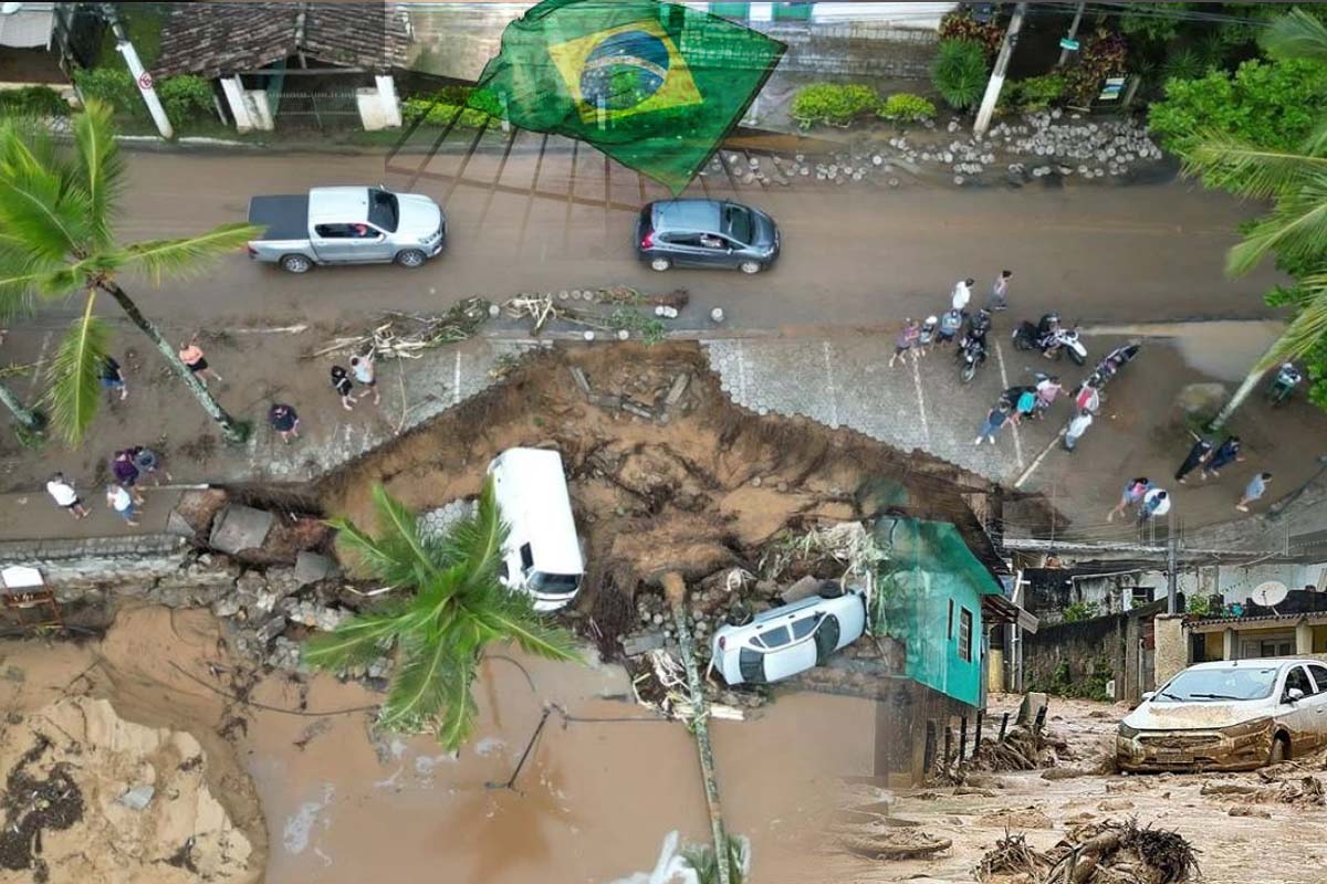 Brazil Flood: برازیل میں موسلادھار بارش نے تباہی مچا دی، 36 افراد ہلاک