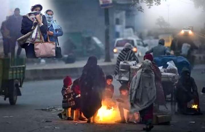 Delhi-NCR Cold Wave: دہلی یوپی میں ٹھنڈی ہوائیں چلنے سے ٹھنڈ میں اضافہ، پہاڑوں پر برف باری جاری