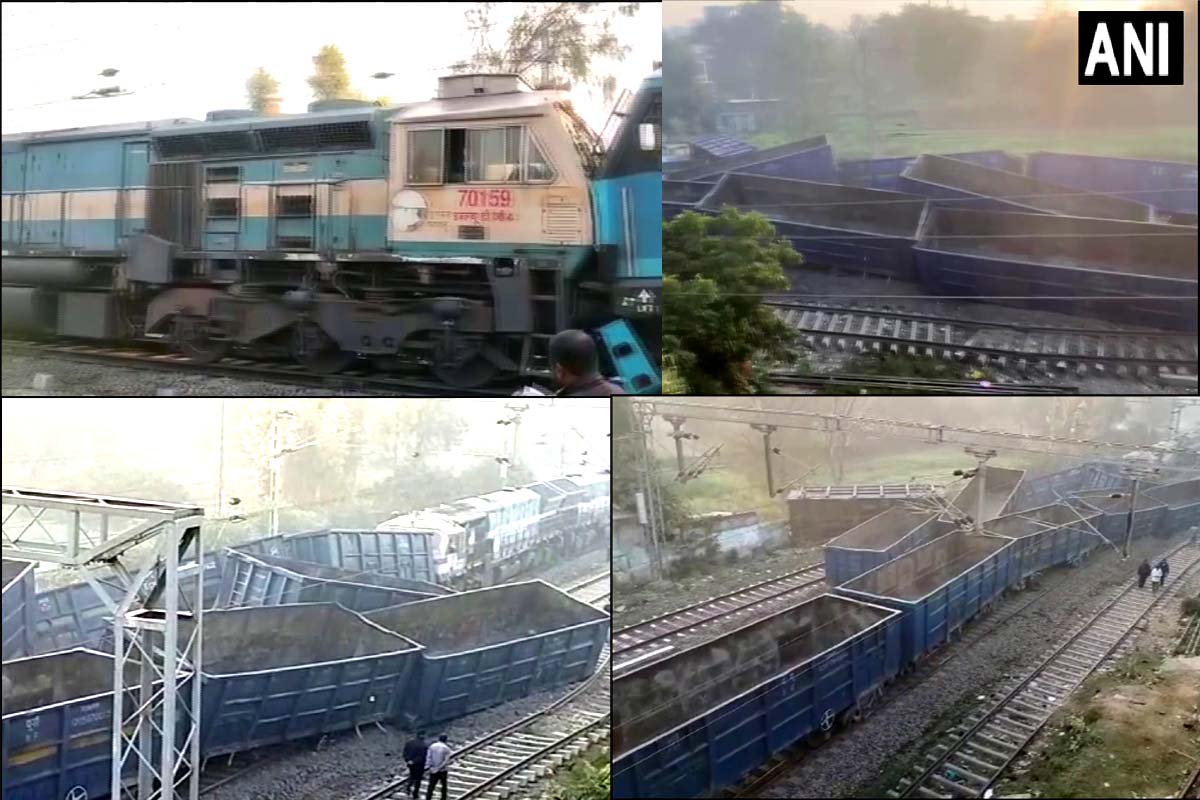 Sultanpur Train Accident: سلطان پورٹرین حادثہ، لکھنؤ وارانسی روٹ میں دو مال بردار ٹرینوں کے درمیان تصادم