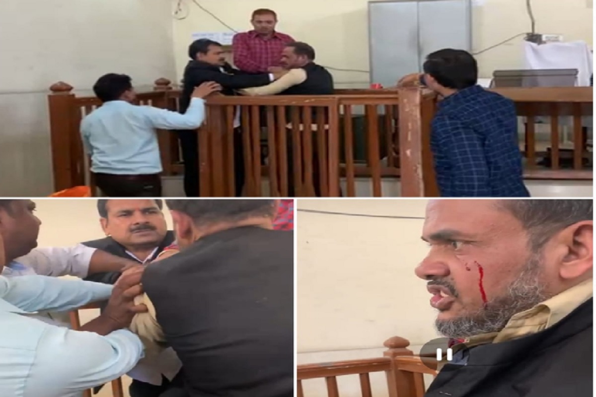 UP News: آگرہ کی عدالت میں وکلاء اور مدعی آپس میں لڑ پڑے، ہوئی زبردست لڑائی