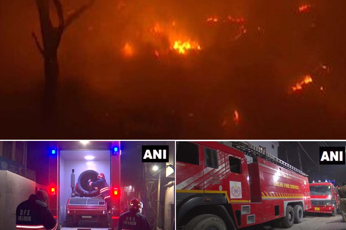 Delhi Fire: دہلی کے سلطان پوری علاقے میں بھیانک آتشزدگی