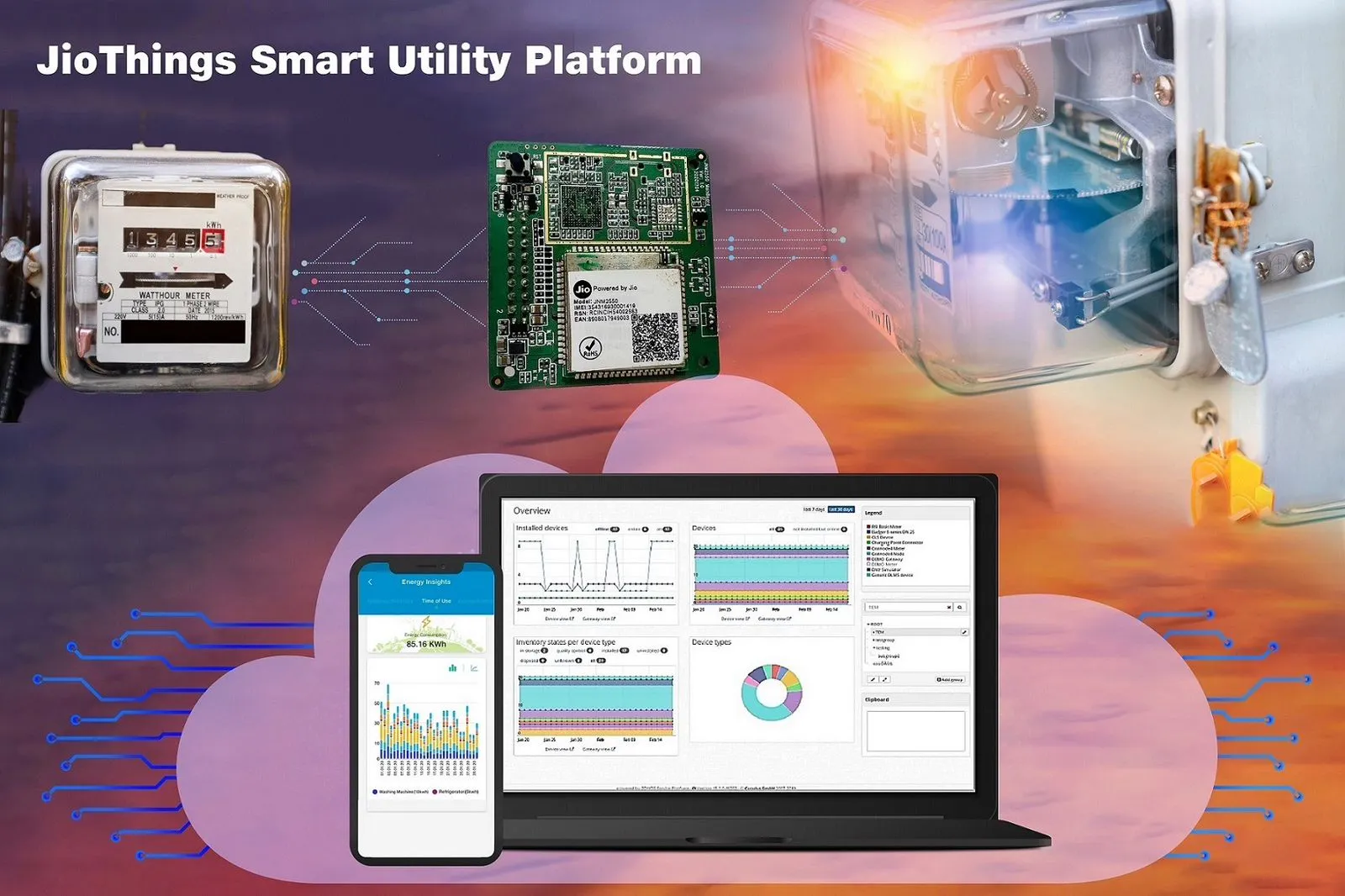 JioThings Smart Utility Platform: بہار میں نصب کئے جائیں گے 10 لاکھ اسمارٹ بجلی میٹر، جیوتھنگس اور EESL کے درمیان ہوئی شراکت داری