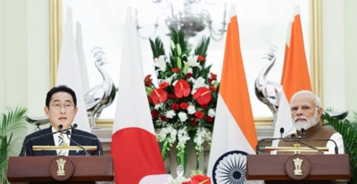PM Modi meets Japanese PM Kashida: پی ایم مودی نے کی جاپانی وزیر اعظم کشیدا کے ساتھ دو طرفہ بات چیت