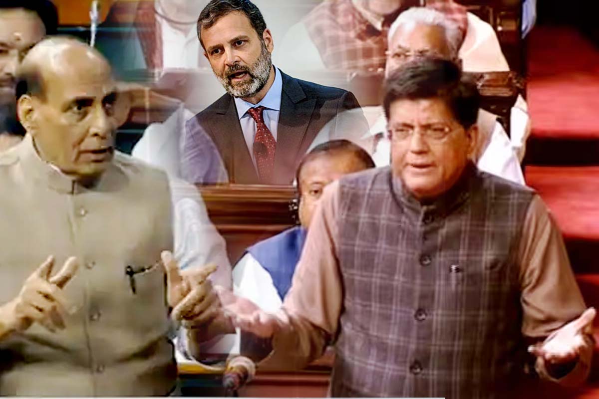 Rajnath Singh: لندن میں راہل گاندھی کے بیان  پر پارلیمنٹ میں ہنگامہ، راج ناتھ سنگھ نے کہا ’’راہل معافی مانگے…‘‘