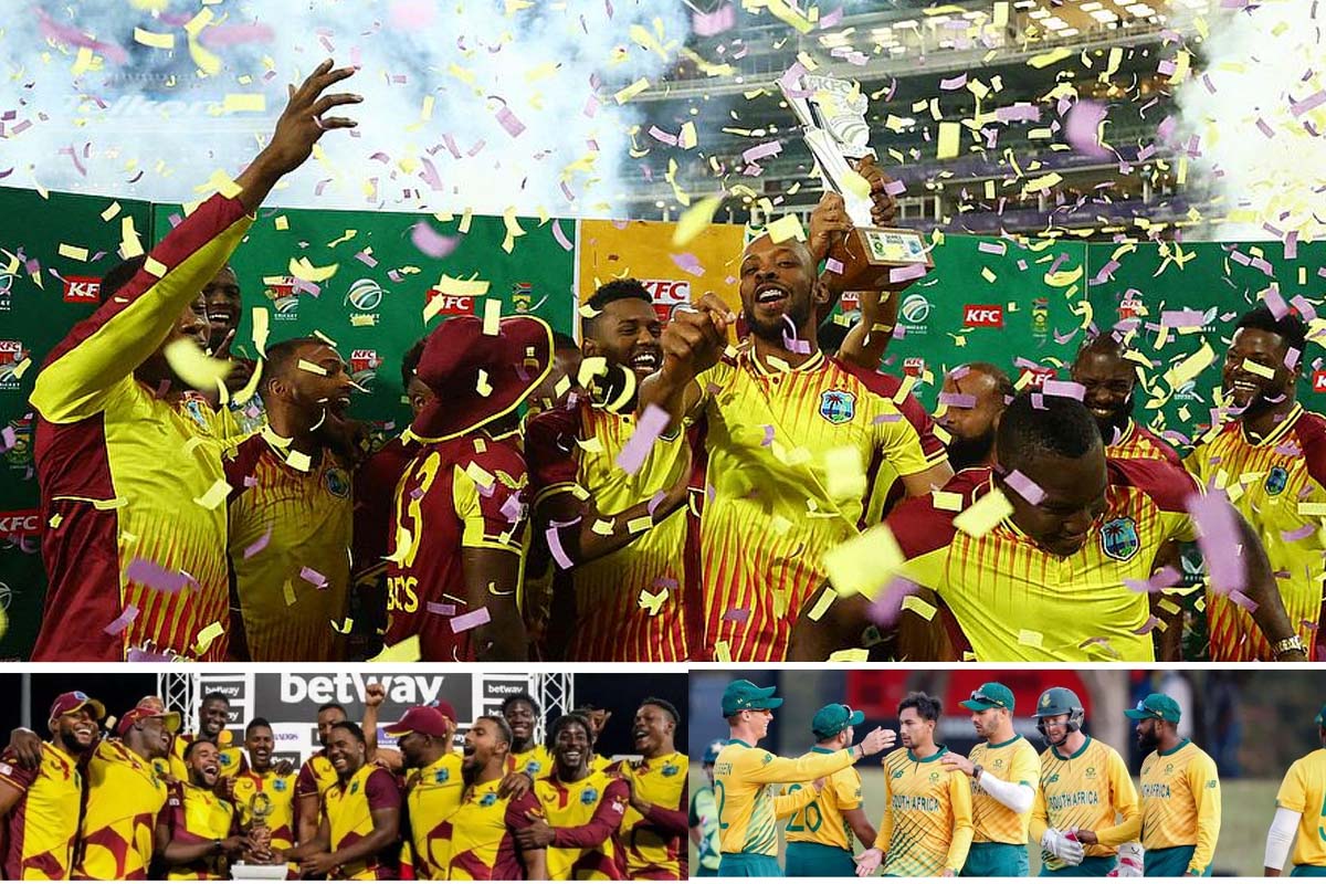 South Africa vs West Indies 3rd T20: ویسٹ انڈیز نے تیسرے ٹی ٹوئنٹی میں جنوبی افریقہ کو شکست دے کر سیریز کا تاج  اپنے نام کرلیا