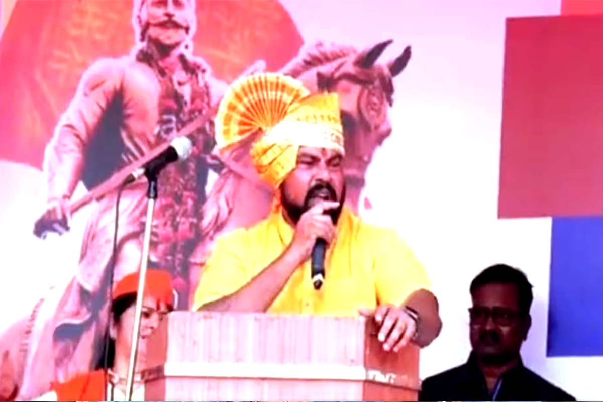 Suspended Telangana MLA T Raja Singh delivers hateful speech again: بی جے پی ایم ایل اے ٹی راجہ سنگھ نے اگلا زہر، متنازعہ بیان دیتے ہوئے کہا،کوئی مسلمانوں کو پیٹنا چاہتا ہے تو بجرنگ میں ہو شامل …