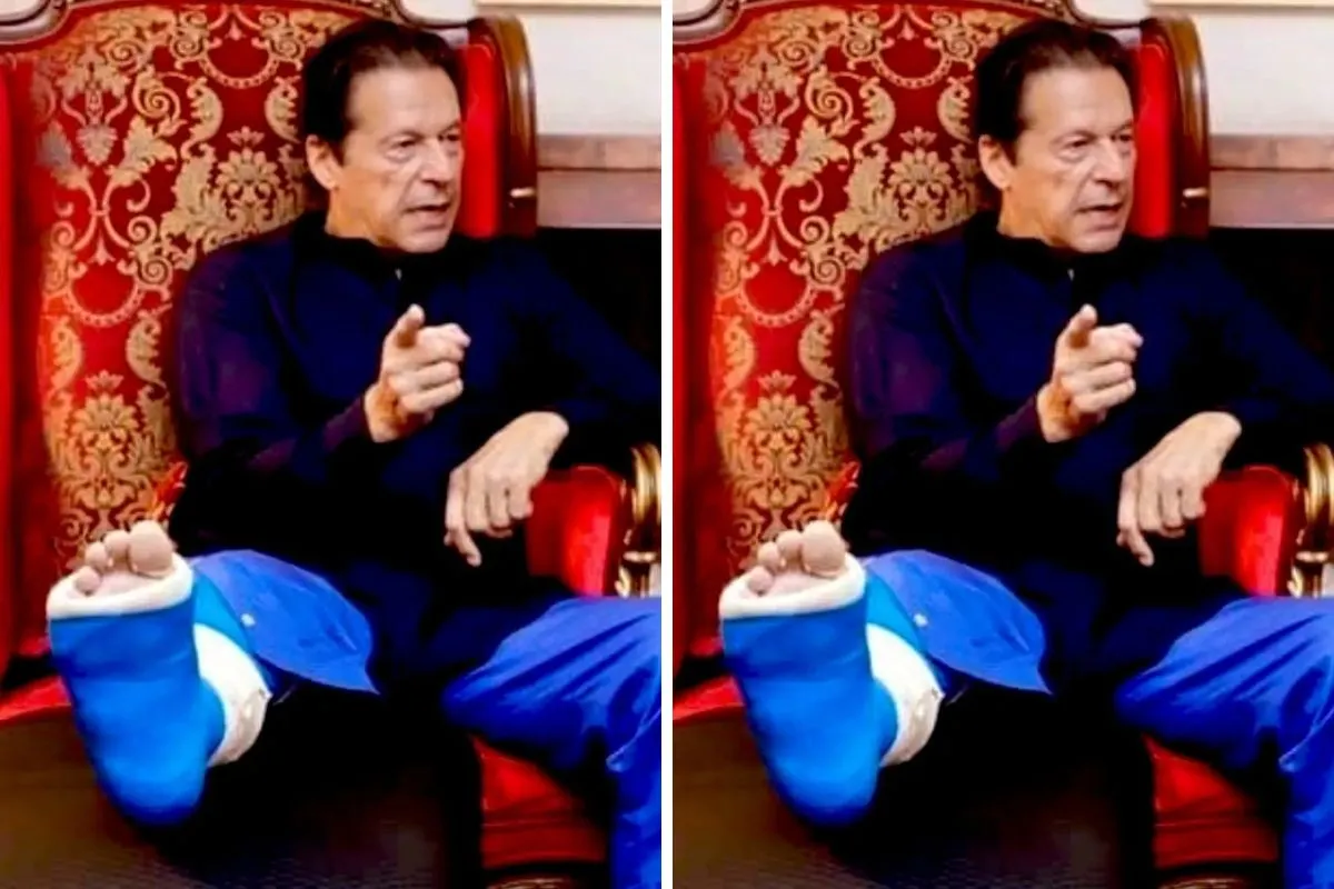 Imran Khan: گرفتاری سے بچنے کے لیے اپنی ٹانگ تڑوا بیٹھے عمران خان، سابق وزیراعظم کی ہوئے شرمندہ!