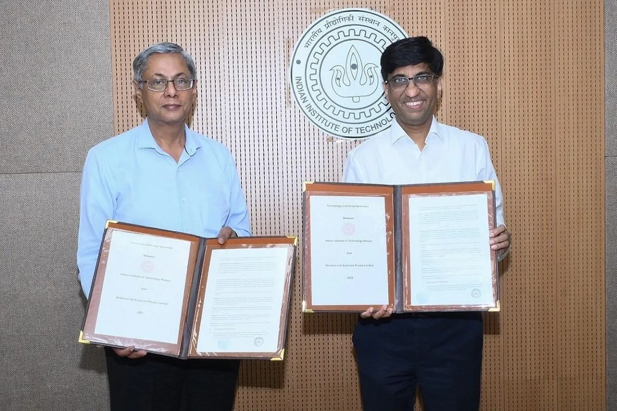 IIT Kanpur سے ریلائنس لائف سائنسز کو ملا جین تھیریپی ٹیکنا لوجی لائسنس