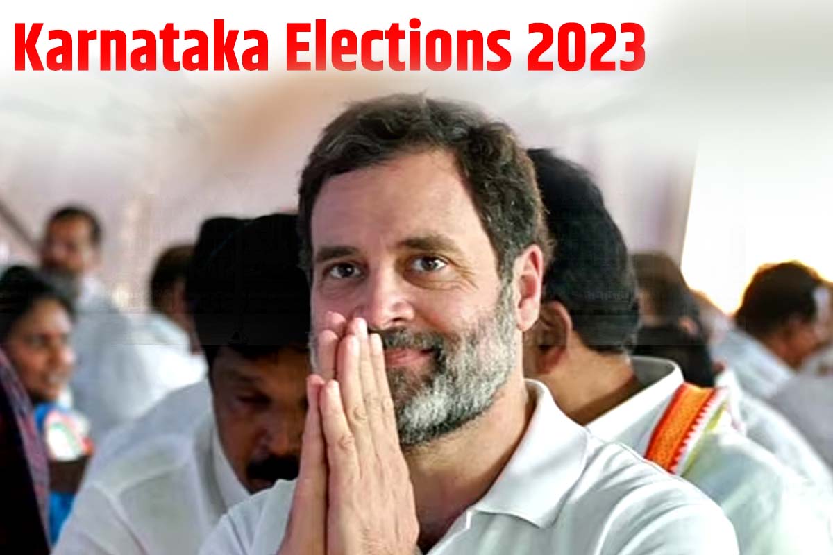 Karnataka Assembly Elections 2023: کرناٹک اسمبلی انتخابات کو لے کر کانگریس نے بھی کیا الگ انداز میں طاقت کا مظاہرہ