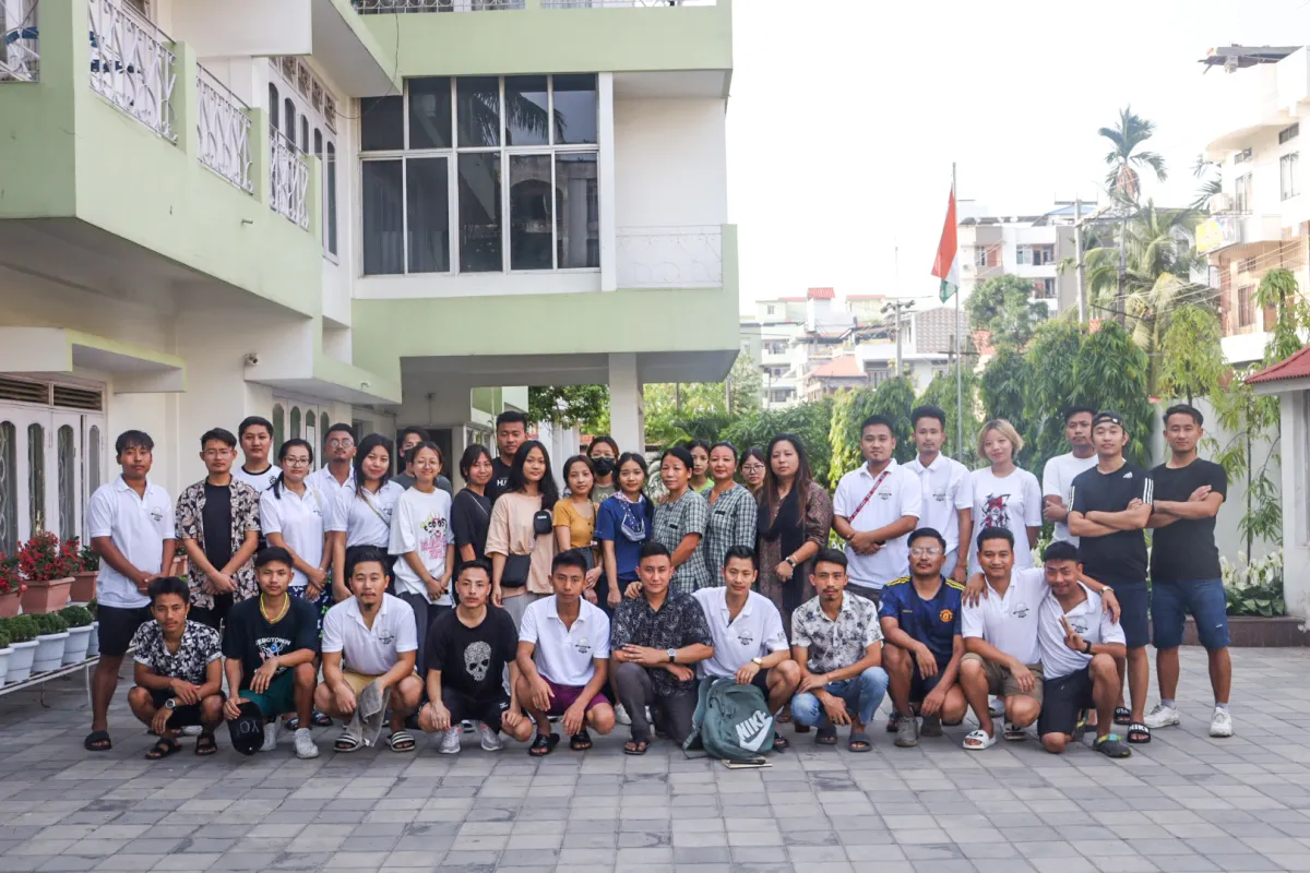 Naga students body: گوہاٹی میں ناگا کے طلبا یونین نے صفائی مہم کا کیا آغاز۔ناگالینڈ ہاوس کا ملا بھرپورتعاون