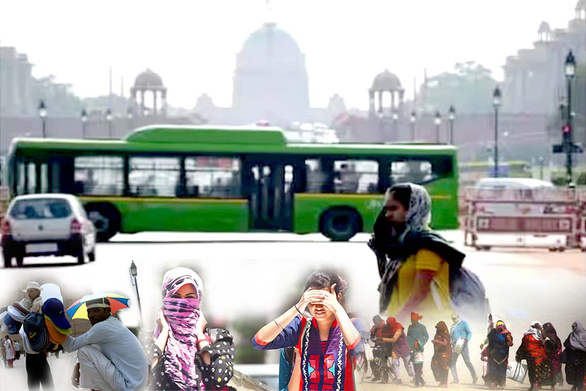 Delhi NCR Weather: دہلی-این سی آر’ یوپی سمیت ان ریاستوں میں گرمی اور چلچلاتی دھوپ  سےہوا گیا  لوگوں کا براحال