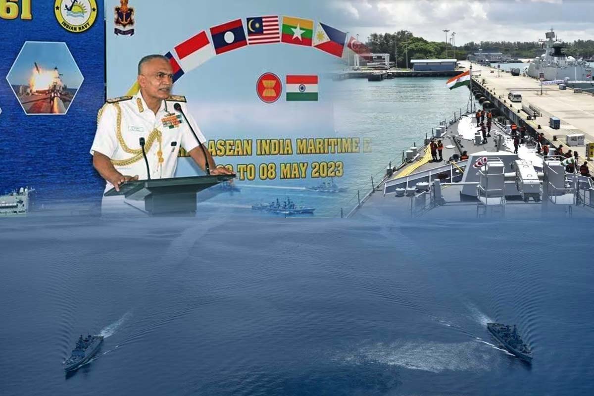 Maiden ASEAN-India Maritime exercise: بھارت اور آسیان کی بحریہ جنوبی بحیرہ چین میں مشترکہ مشقوں کے لیے تیار