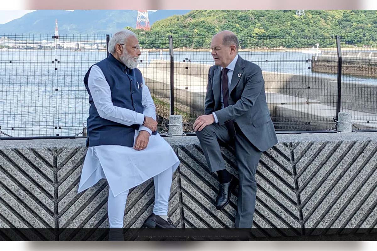 PM Modi Meets German Chancellor: پی ایم مودی نے جرمن چانسلر سے ملاقات کی، دوطرفہ تعلقات کا جائزہ لیا