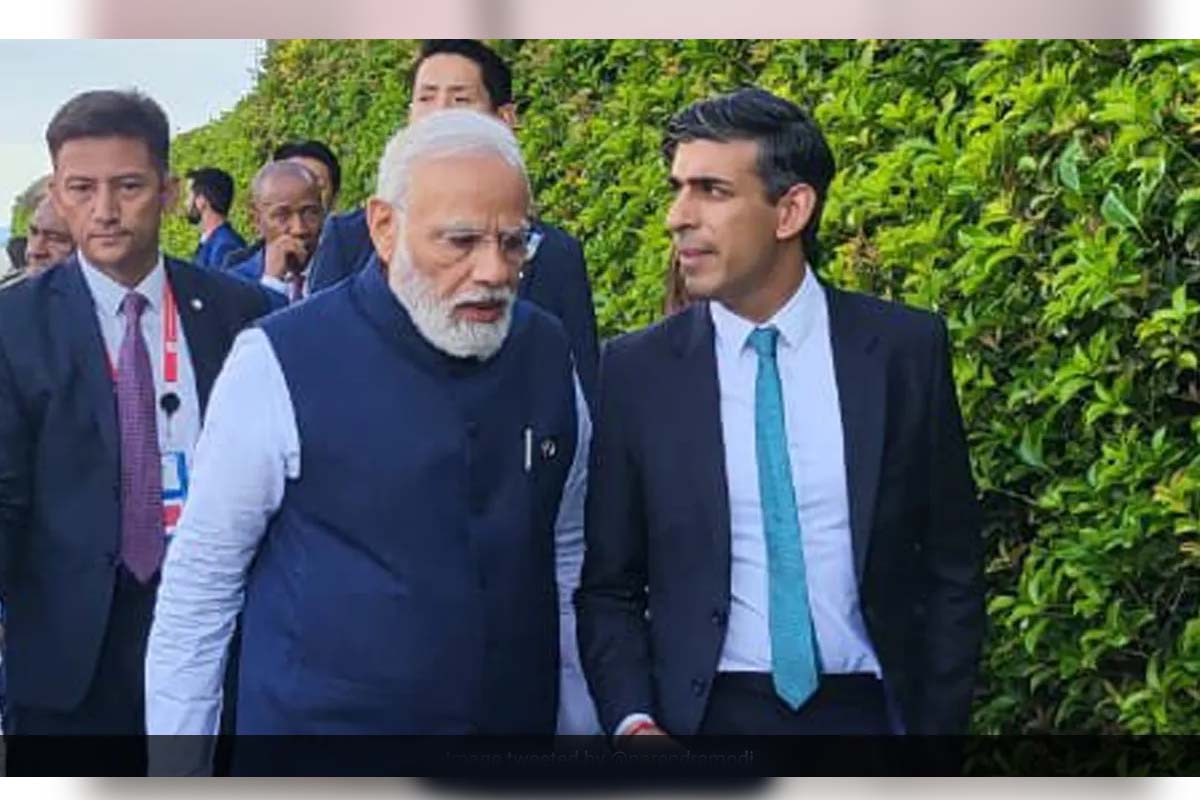 Prime Minister Narendra Modi speaks with Rishi Sunak: وزیر اعظم نریندر مودی نے کی برطانیہ کے وزیر اعظم رشی سنک سے بات-چیت