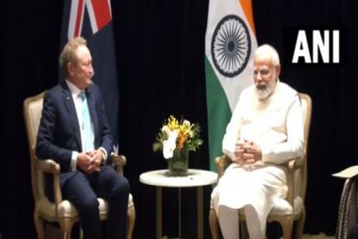 PM Modi’s Sydney Visit: پی ایم مودی نے سڈنی میں آسٹریلوی تاجر اینڈریو فورسٹ سے ملاقات کی