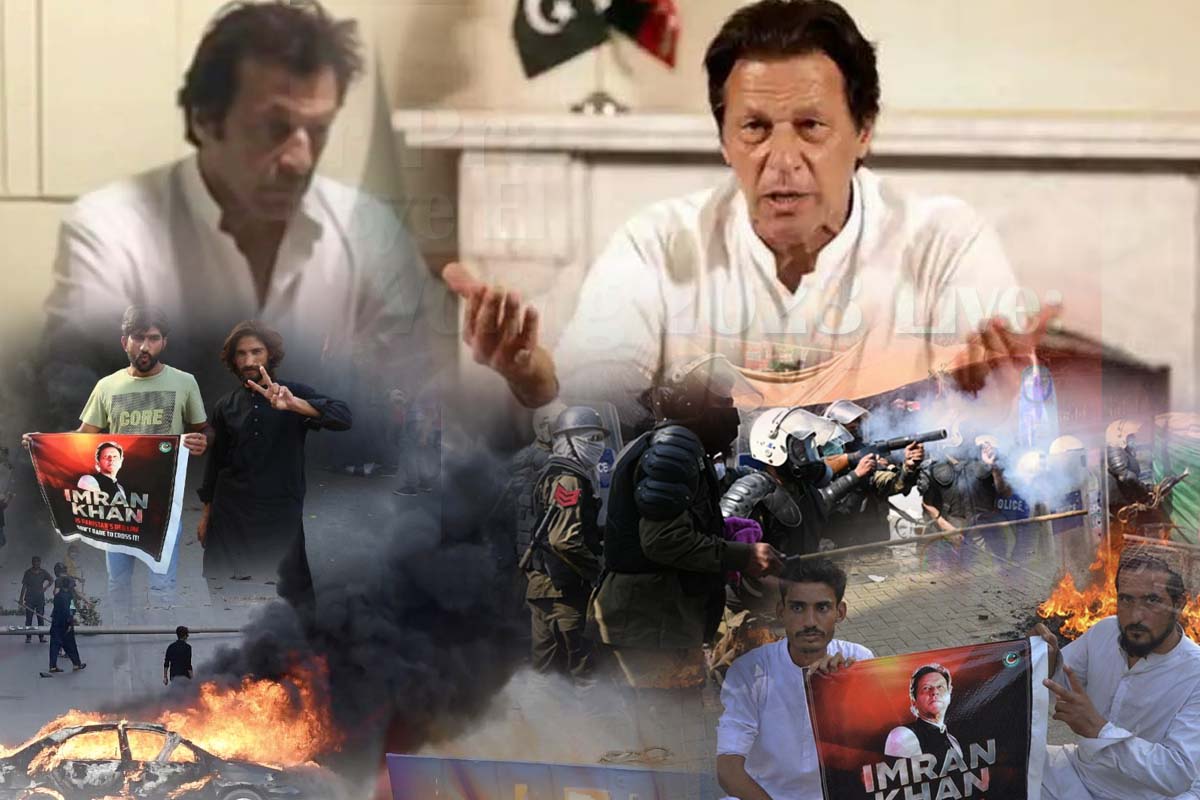 Political Turmoil In Pakistan: عمران خان پر پاکستان میں ہنگامہ، فوج سے عداوت، بدل رہی ہے روایت