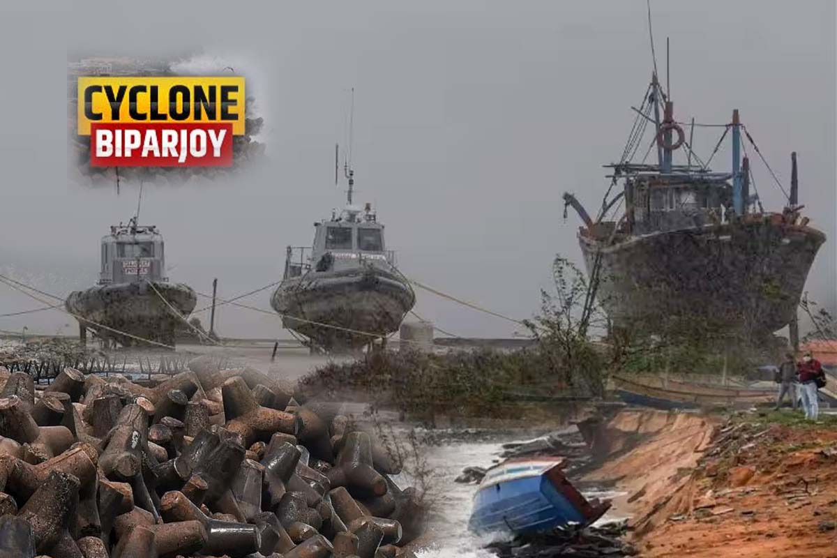 Cyclone Biparjoy disaster trailer: بپرے جوئے دکھارہا ہے تباہی کا ٹریلر ،گجرات مہاراشٹر میں زبردست بارش، منسکھ منڈاویہ نے تیاری کو لے کر کیا کہا؟