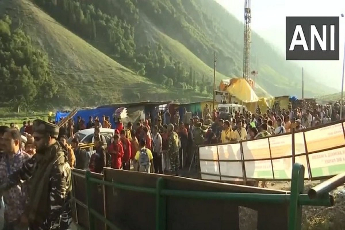 Amarnath Yatra 2023: امرناتھ یاترا کے دوران موسم میں بہتری کے بعد 6491 یاتریوں کے جتھے نے کیا درشن