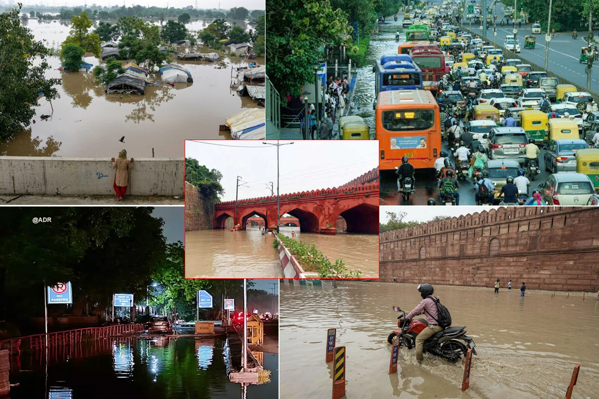 Delhi Flood News Highlights:جمنا کے پانی کی سطح میں کمی، پی ایم نے دہلی کے حالات کی لی جانکاری 