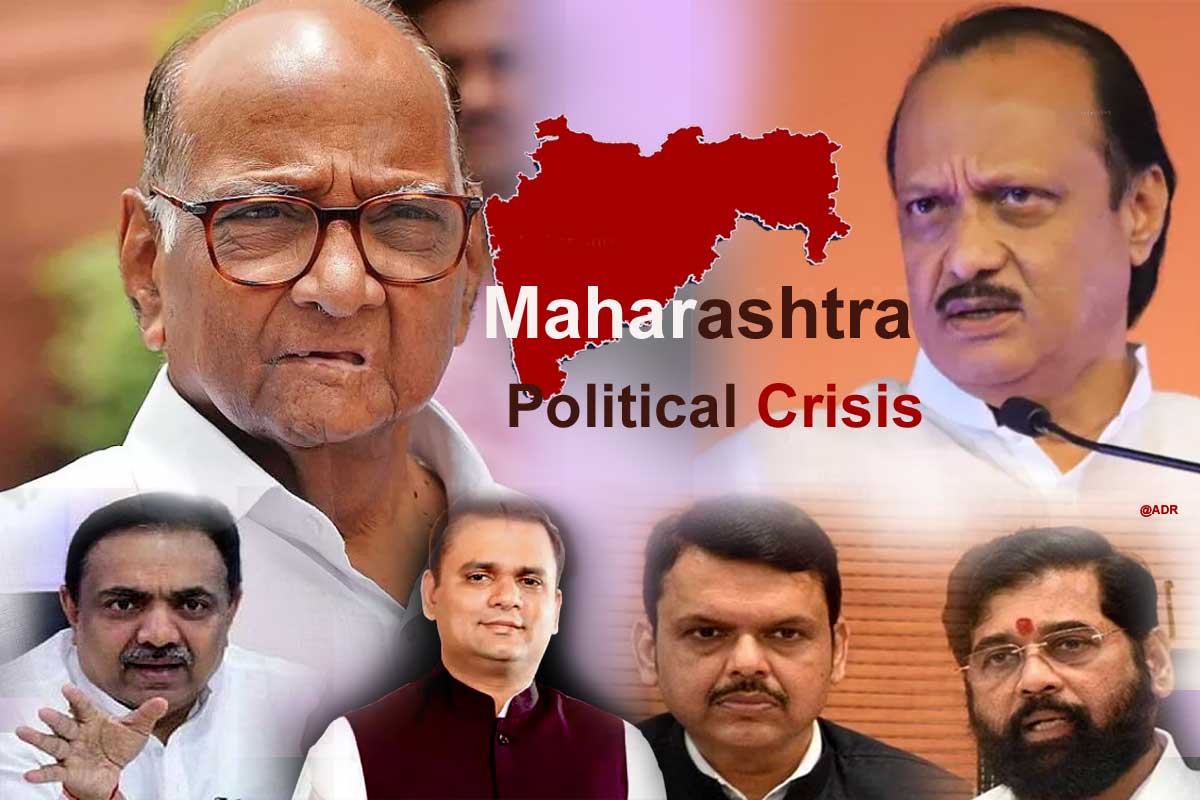 Maharashtra NCP Crisis: باغیوں کے خلاف سینیئر پوار کا ایکشن، اجیت پوار سمیت نو کے خلاف نااہلی کی درخواست