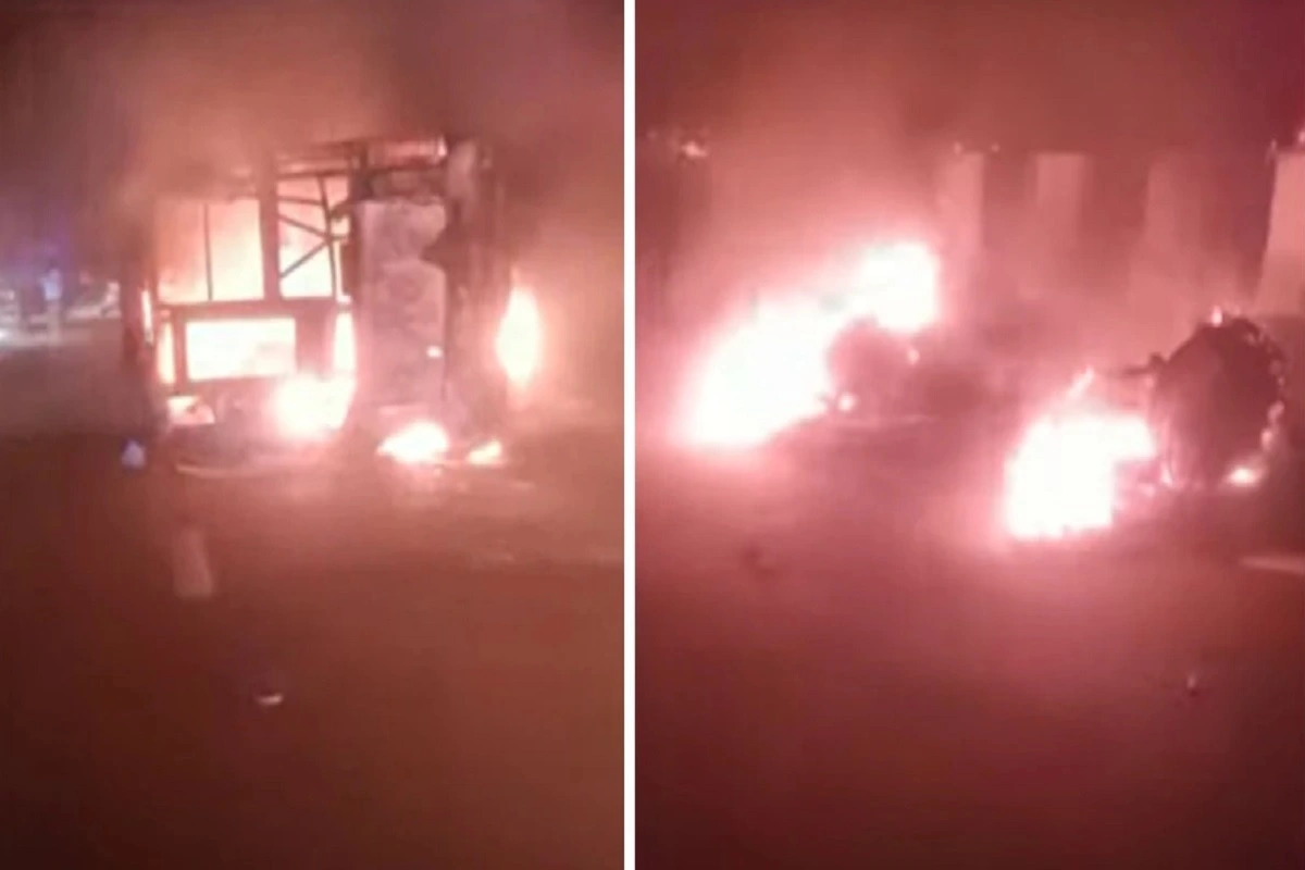 Maharashtra Buldhana Bus Accident: مہاراشٹر کے بلڈھانا میں اسمردھی مارگ ایکسپریس وے پر بس میں لگی آگ، 25 مسافروں کی موت