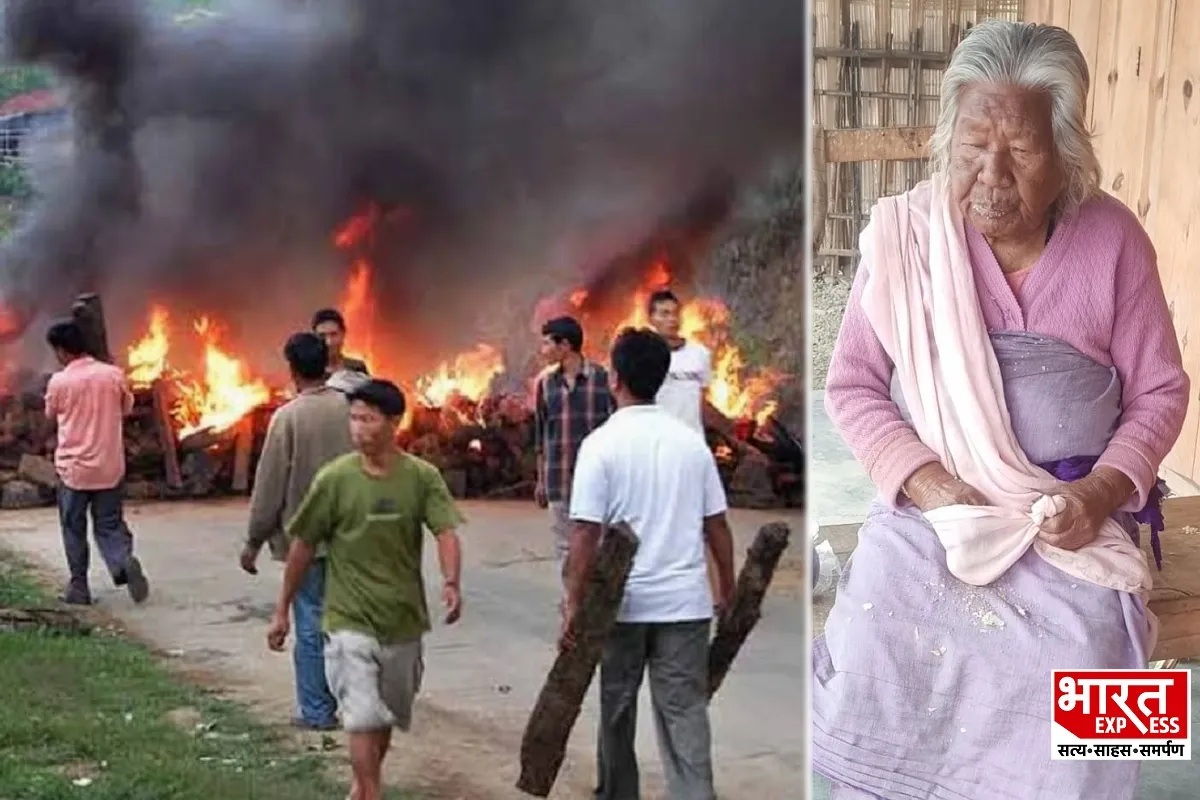 A Freedom Fighter wife Burnt Alive by Armed Mob in Manipur: مجاہد آزادی کی 80 سالہ بیوی کو زندہ جلایا، بیٹے نے سنائی دردناک قتل کی داستان، پڑھ کر روح کانپ جائے گی