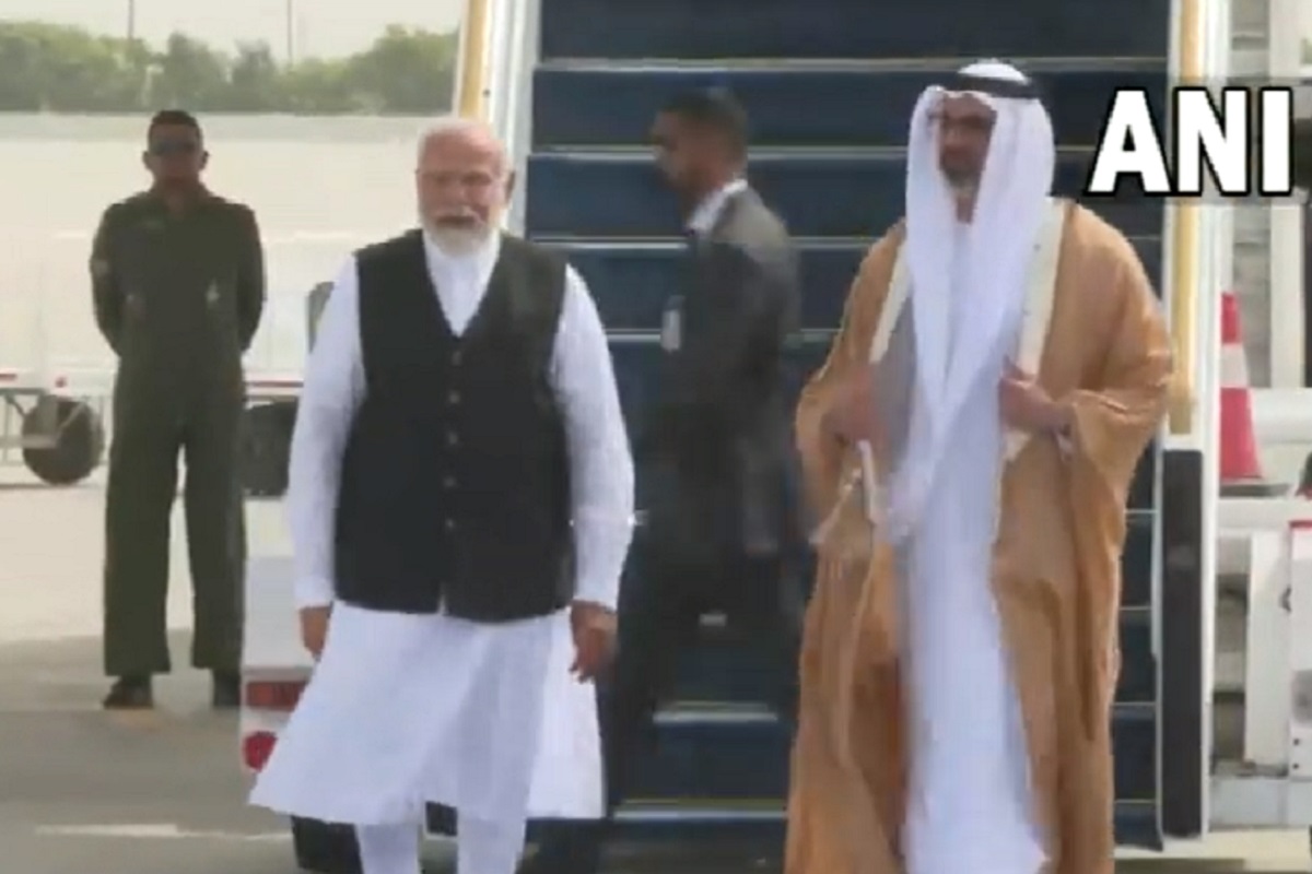 PM Modi in UAE: وزیر اعظم نریندر مودی سرکاری دورے پر پہنچے ابوظہبی، متحدہ عرب امارات