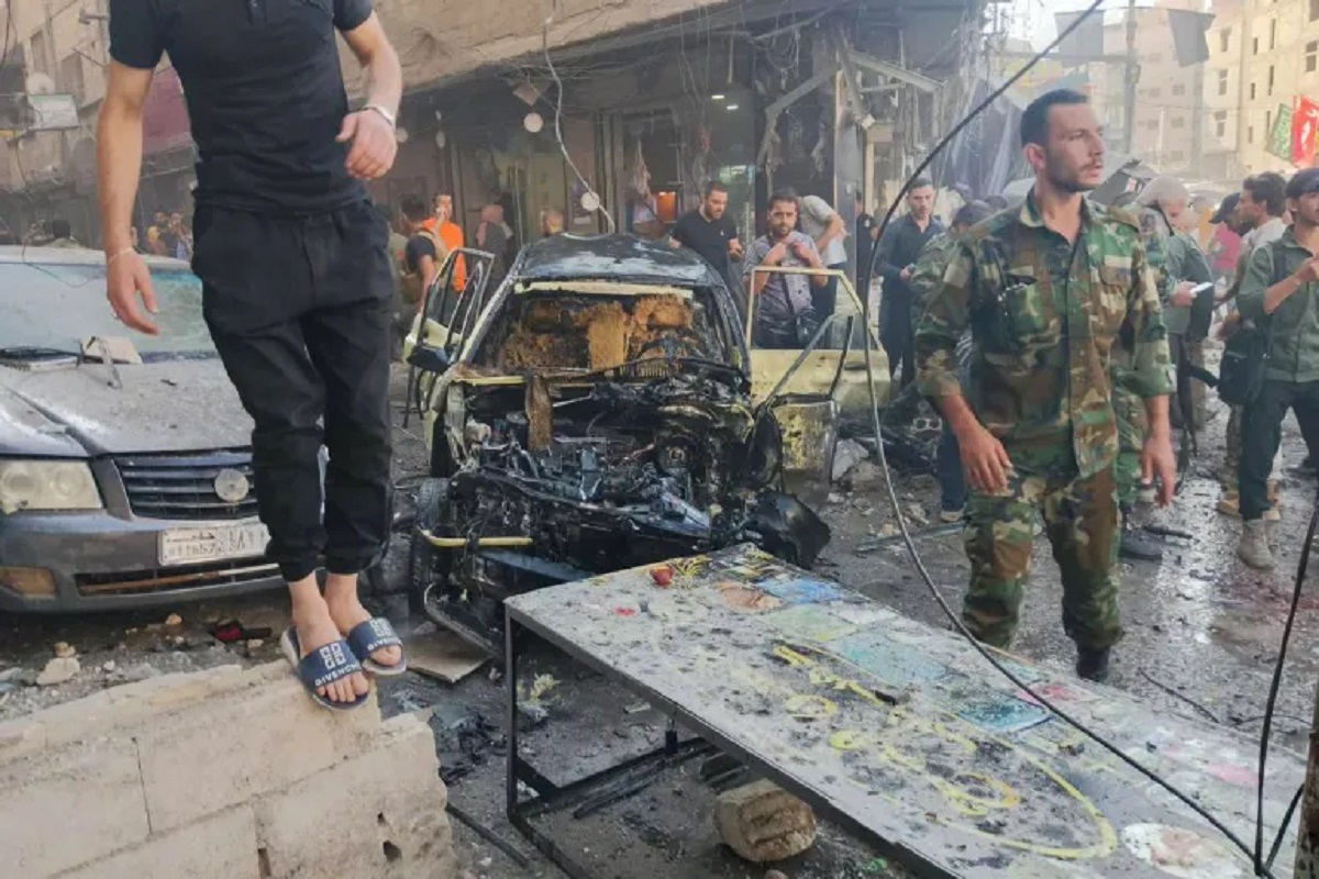 Bomb Blast in Syria: شام کے دارالحکومت کے قریب مزار پر بم دھماکے میں متعدد افراد ہلاک