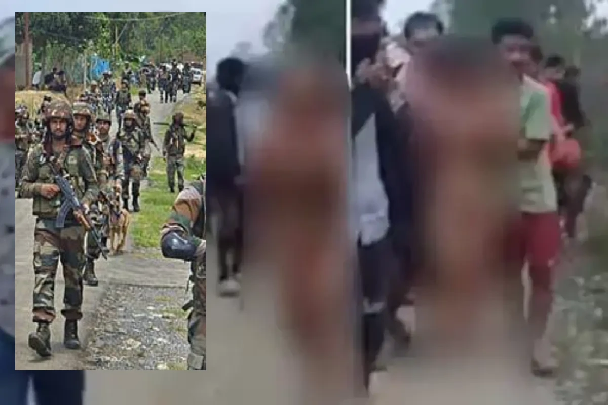Manipur Police left us on the road with the mob: برہنہ کرکے گھمانے والی دونوں خواتین کو منی پور پولیس نے ہی کیا تھا بھیڑ کے حوالے
