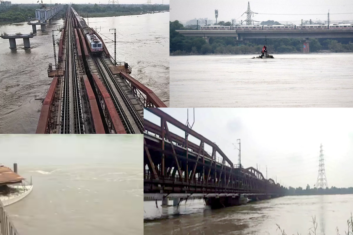 Yamuna again crosses danger mark: جمناندی ایک بار پھر خطرے کے نشان کے پار، دہلی میں سیلاب کو لے کر ہائی الرٹ