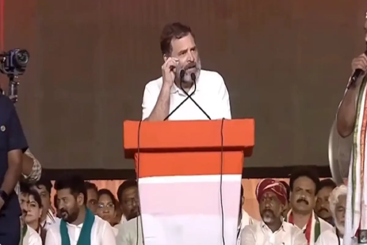 PM Modi has ‘Remote Control’ of KCR: Rahul Gandhi: راہل گاندھی کا وزیر اعلی کے چندر شیکھر راؤ پر حملہ، کہا: پی ایم مودی کے پاس ہے کے سی آر کا ‘ریموٹ کنٹرول’