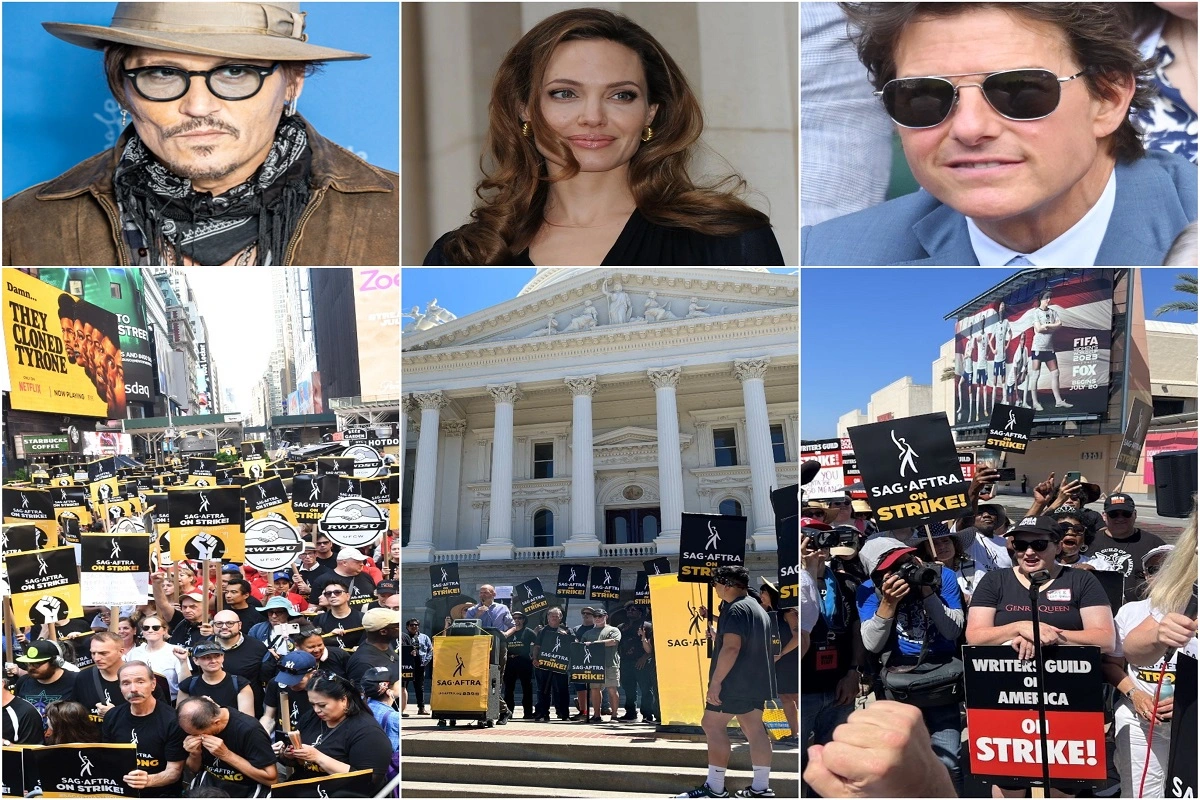 Hollywood strikes continue: پورے ہالی ووڈ میں مہینوں سے ہڑتال جاری،بڑے بڑے اداکاروں نے ہڑتال کی حمایت کا کیا اعلان،ایمی ایوارڈ شو ملتوی