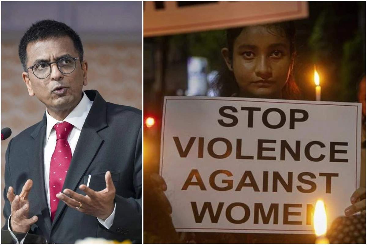 CJI remarks on violence against women: ملک بھر میں خواتین کے خلاف جرائم ہورہے ہیں اور یہی ہماری سماجی حقیقت ہے: چیف جسٹس آف انڈیا