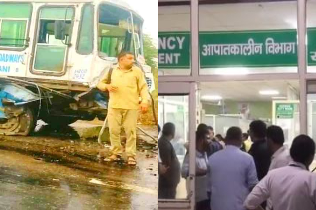 Jind Road Acciden: ہریانہ میں بس اور کروزر کے درمیان زوردار تصادم، حادثے میں 7 افراد کی ہلاکت، 25 زخمی