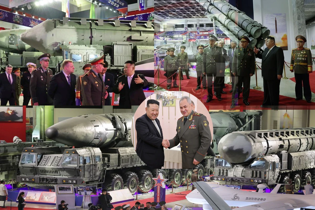 Kim Jong Un meets Russian defence chief: روسی وزیردفاع پہنچے شمالی کوریا، تاناشاہ کم جانگ اُن نے دکھایا ہتھیاروں کا ذخیرہ،آپ بھی دیکھئے