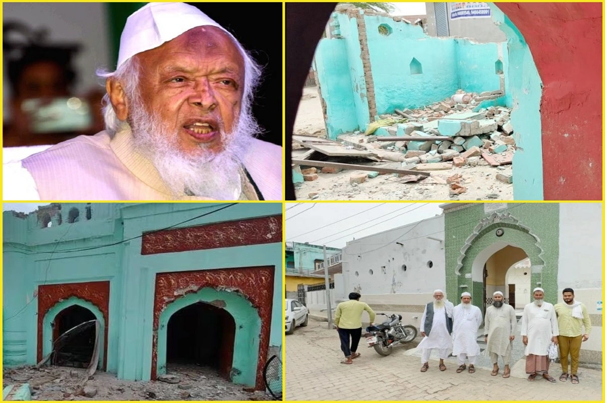 میوات میں جلائی اور توڑی گئی مسجدوں کی مرمت کا کام شروع، مولانا ارشد مدنی کی ہدایت پر جمعیۃ علماء ہند کی کوششیں جاری