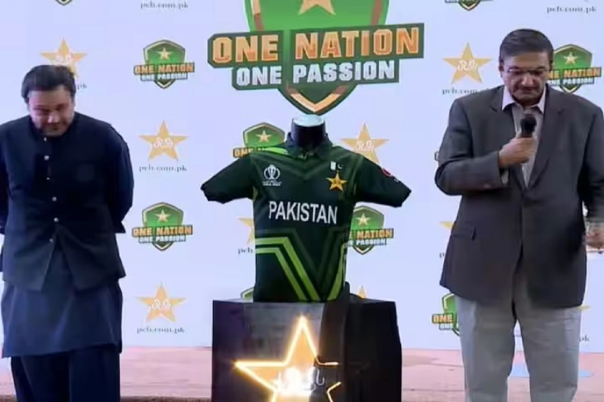 World Cup 2023: پاکستان نے 2023 ونڈے ورلڈ کپ کے لئے لانچ کی اپنی نئی جرسی، سامنے آئی پہلی تصویر