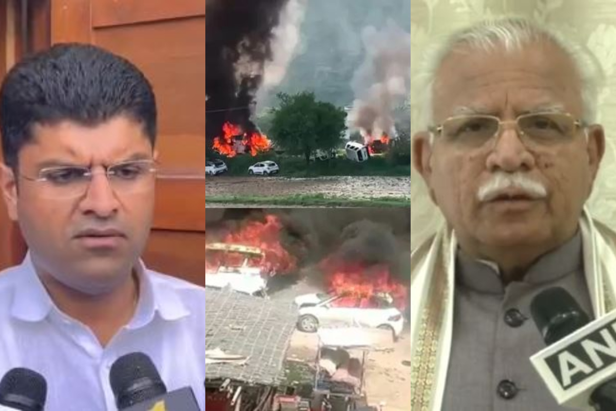 Haryana Violence: نائب وزیر اعلیٰ دشینت چوٹالہ کا بڑا بیان، کہا – منتظمین نے یاترا کی مکمل معلومات نہیں دی تھی، اسی لیے ہوا یہ واقعہ