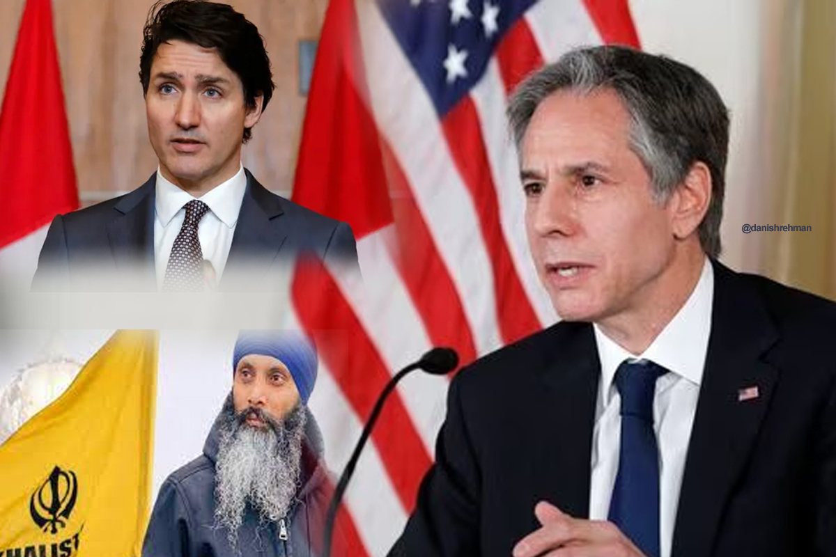 Antony Blinken on India-Canada diplomatic row: کینیڈا کے وزیر اعظم کی طرف سے ہندوستان کے خلاف لگائے گئے الزامات سے گہری تشویش