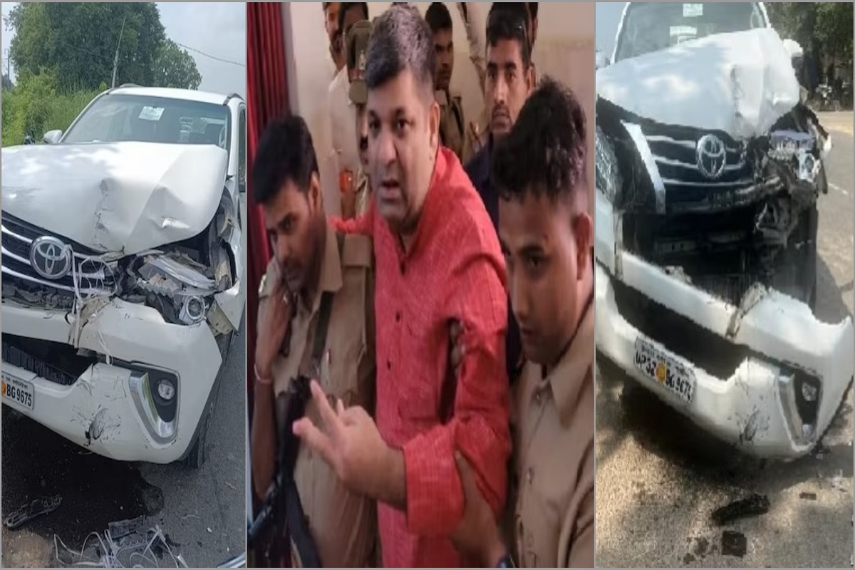 Anupriya Patel Husband Accident: مرکزی وزیر انوپریا پٹیل کے شوہر سڑک حادثے میں زخمی، گاڑی کے اڑ گئے پرخچے