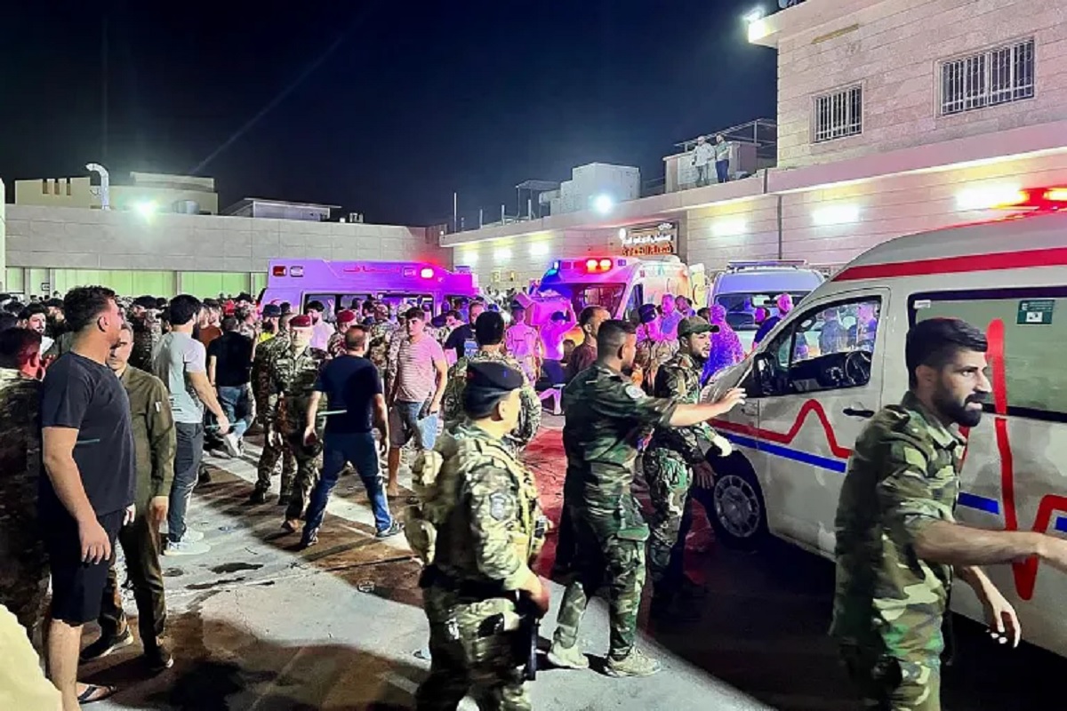 Iraq Fire Accident: عراق میں جشن کے درمیان سوگ! شادی کی تقریب میں آتشزدگی، دلہا دلہن سمیت 100 کے قریب جاں بحق