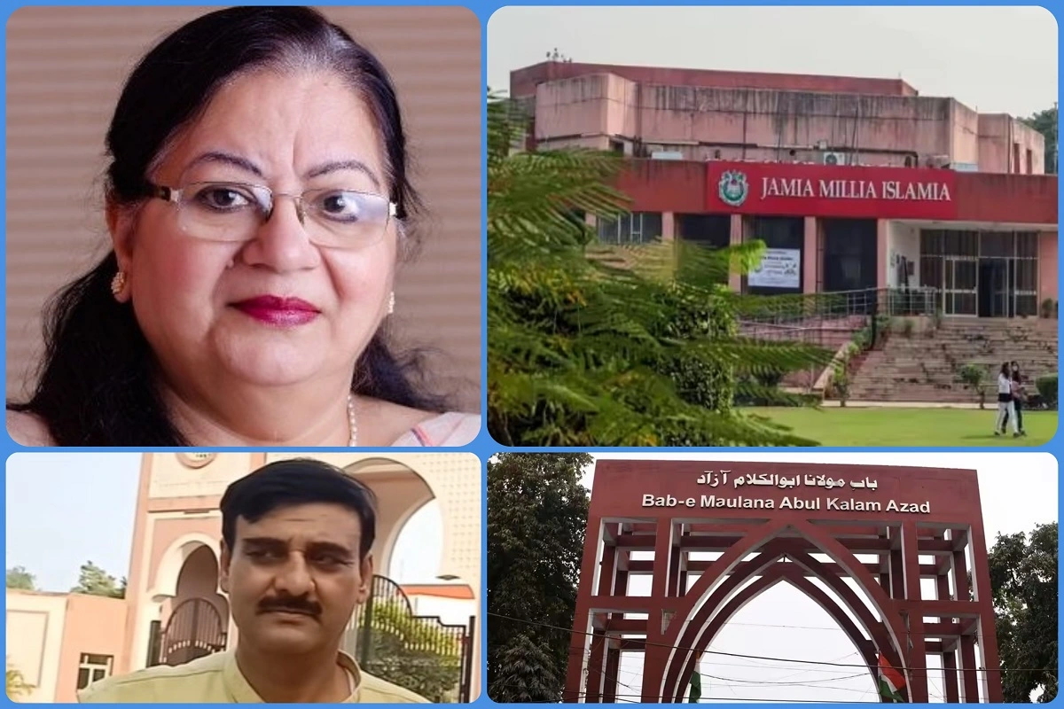 جامعہ ملیہ اسلامیہ کی وائس چانسلر نجمہ اختر کیوں ہیں تنازعہ کا شکار، جامعہ مڈل اسکول کے ٹیچرحارث الحق کو معطل کئے جانے کی کیا ہے وجہ؟