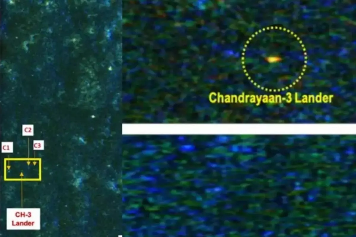 Chandrayaan-3: روور پرگیان رات کے وقت چاند پر کیا کر رہا ہے؟ اسرو نے تازہ تصویر جاری کی